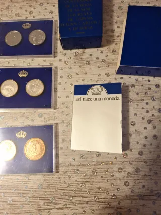 Monedas aniversario de la boda de los reyes