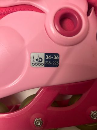 Patines en línea y protecciones para patinaje