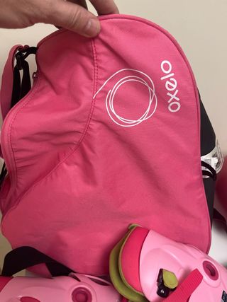 Patines en línea y protecciones para patinaje