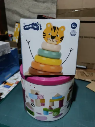 Lote Juguetes Montessori: Small Foot y Eichhorn