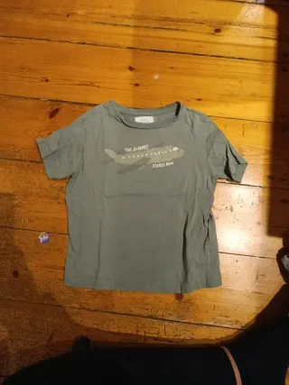 Lote 9 camisetas niño 5 años (110)