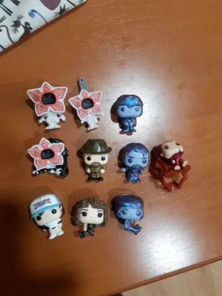 Figuras Stranger Things Kinde Lote de 10 figuras