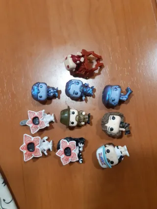 Figuras Stranger Things Kinde Lote de 10 figuras