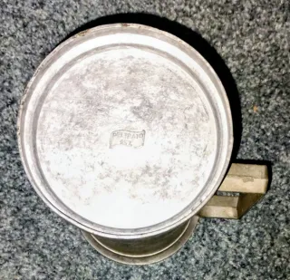 JARRA vintage PELTRATO 95% de 1 LITRO de CAPACIDAD