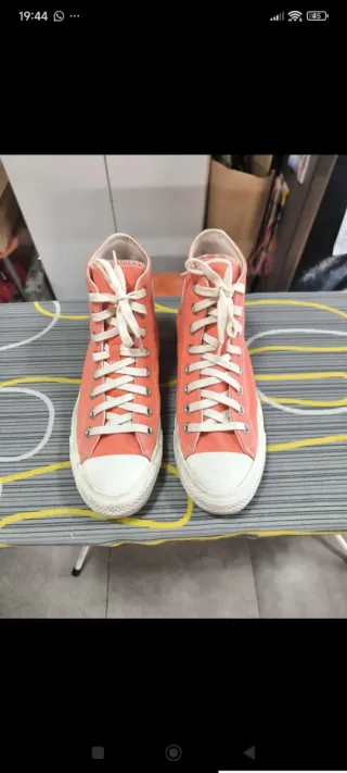 Botas Converse Altas Naranja