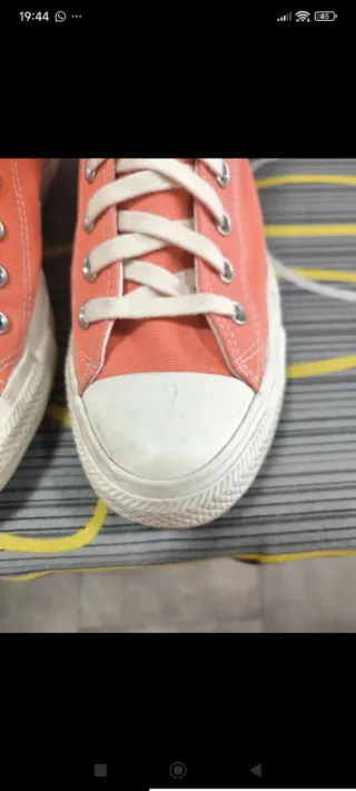 Botas Converse Altas Naranja