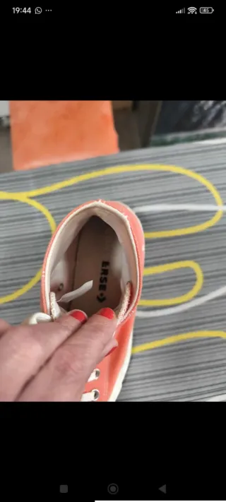 Botas Converse Altas Naranja