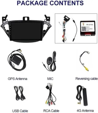 Estéreo Android 15 para Opel Corsa