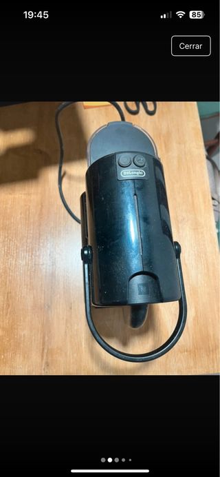 Cafetera Nespresso Negra