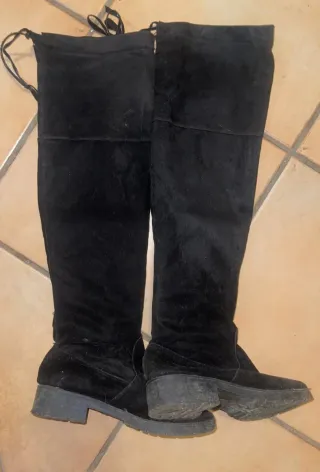 Stivali lunghi neri donna