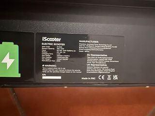 Patinete Eléctrico iScooter i9 Max