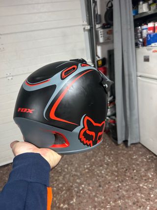 Casco Fox Moto y Bici Ligero