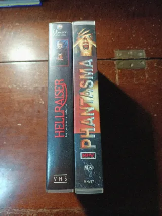 Vhs Hellraiser y Phantasma