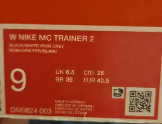 Zapatillas Nike Mc Trainer 2 Negras