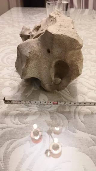 Piedras Decorativas Acuario Beige con betas.