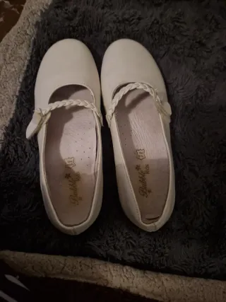 Bailarinas Comunión blanco hueso