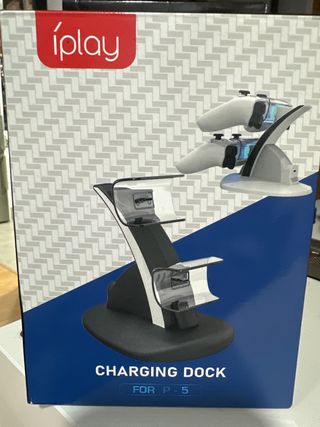 Cargador dos mandos PS5