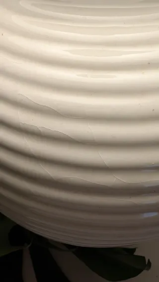 Lámpara de mesa cerámica antigua