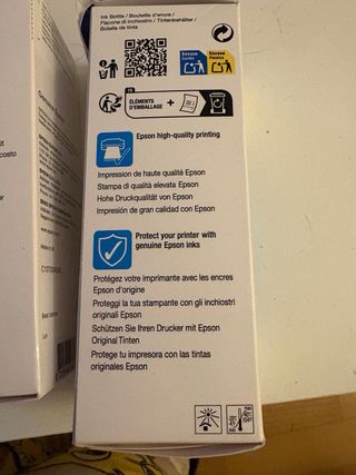 Cartucho Tinta Epson 102 Cyan