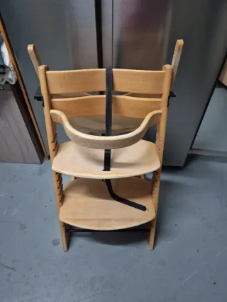 Trona evolutiva madera