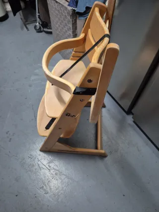 Trona evolutiva madera