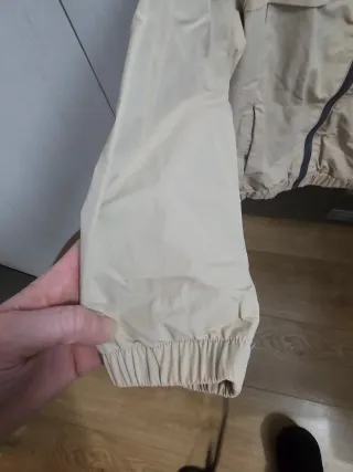 Chaqueta niño entretiempo beige