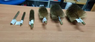 CEPILLOS CIRCULARES ACERO LATONADO