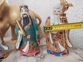 Figuras Dioses Chinos Porcelana