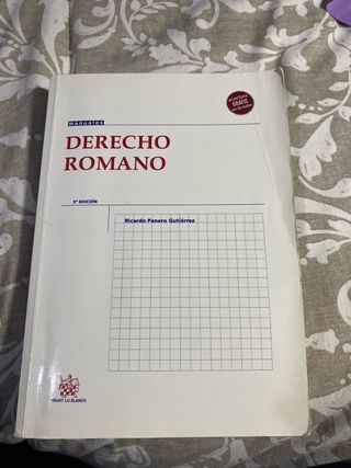 Derecho Romano 5ª Edición 2015 (Manuales de Der...