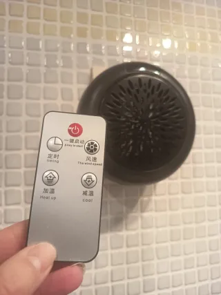 Mini Calefactor Eléctrico 900W con Mando