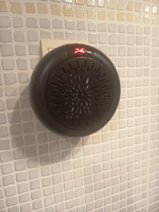 Mini Calefactor Eléctrico 900W con Mando