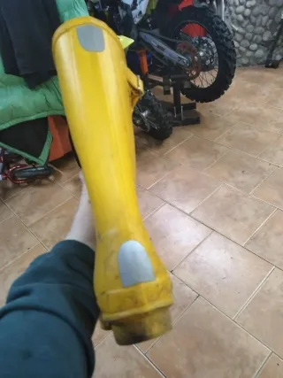 Botas de agua Hunter amarillas niño