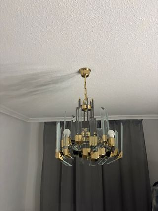 Lámpara de techo / araña vintage de diseño