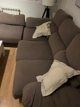 Sofá 3 plazas con chaiselongue