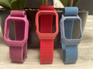 3 Fundas y correas para Apple Watch serie 8, 41mm
