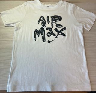 Camiseta Nike Air Max blanca