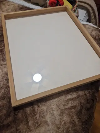 Marco de fotos madera claro