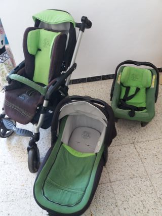 Carro de bebé 3 piezas