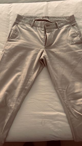 Pantalón Chino Beige