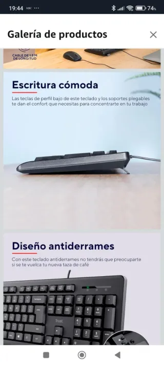 Teclado Trust USB Español Nuevo