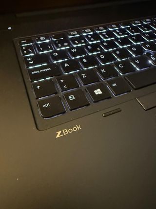 HP ZBook i7 16GB RAM W10 Pro