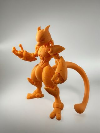 Figura Mewtwo estilo Mecanizado