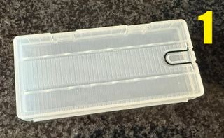 4 Caixas Plásticas Organização Pilhas AA e AAA