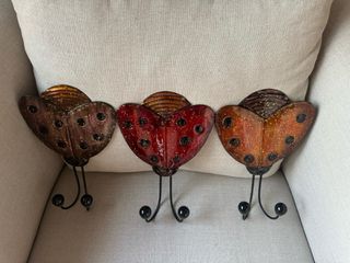 Percheros Mariposa Decorativos Pared