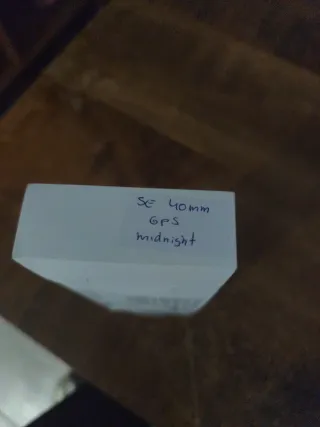 Apple Watch SE Medianoche 40mm GPS