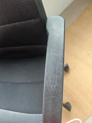 Silla de oficina Ikea negra