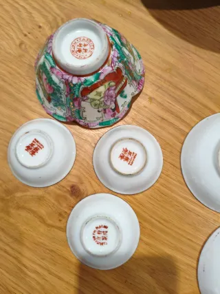 Juego de porcelana Macao