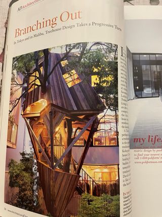Rivista vintage Architectural Digest 2010.