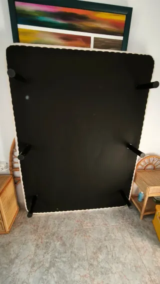 Conjunto Muebles Dormitorio Ratán y Madera