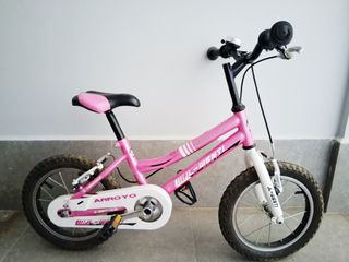 Bicicleta Infantil JL-Wenti Arroyo 14 Rosa